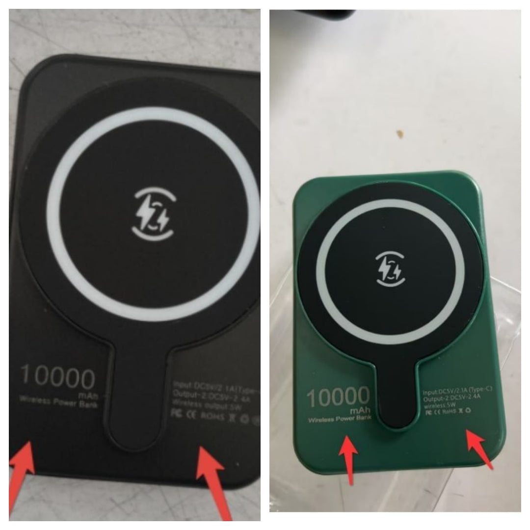 Portable Magnetic Fast Charging Power Bank with 10000mah Wireless and Slim Design Phone