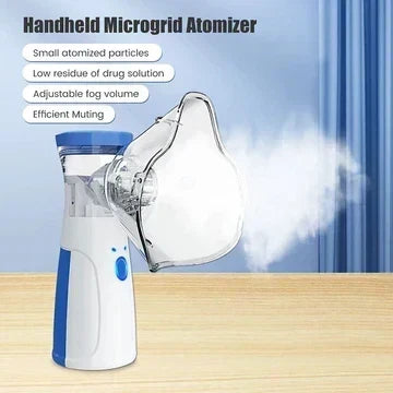 Portable Mesh Inhaler for Adults and Children – Quiet, USB-Rechargeable Inhaler