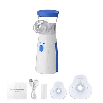 Portable Mesh Inhaler for Adults and Children – Quiet, USB-Rechargeable Inhaler