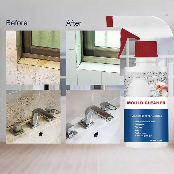 Professional Mold Remover and Mildew Spray with Fast-Acting Stain Killer Formula