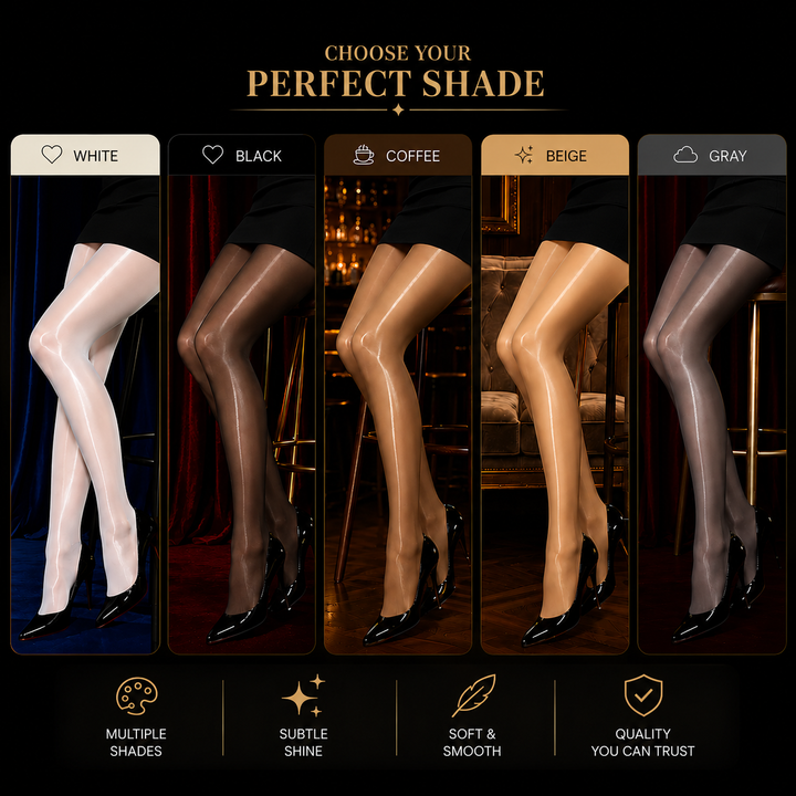 Shaping Gloss Leggings – Elegant, with Shimmering Shine for Radiant Legs.