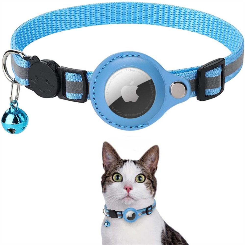 GPS Cat Collar with Reflective Design
