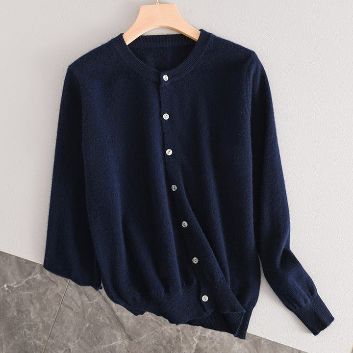 Cashmere Button-Down Cardigan for Women