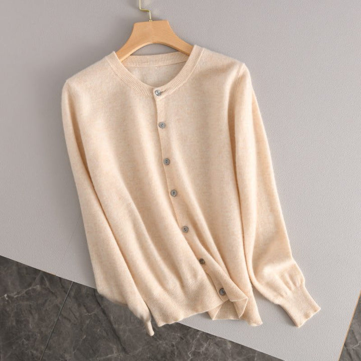 Cashmere Button-Down Cardigan for Women