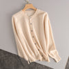 Cashmere Button-Down Cardigan for Women
