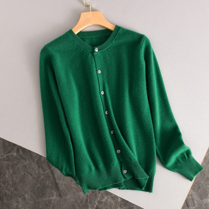 Cashmere Button-Down Cardigan for Women