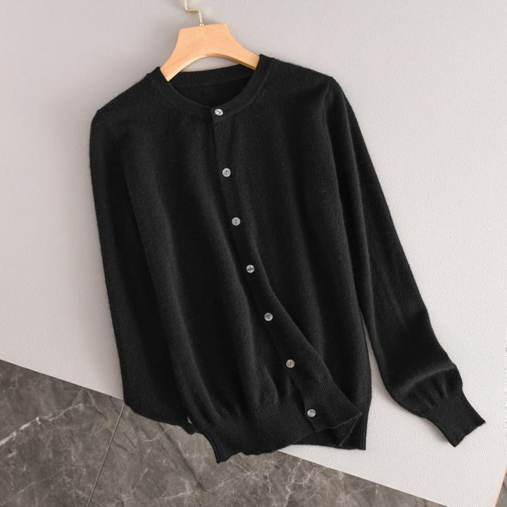 Cashmere Button-Down Cardigan for Women