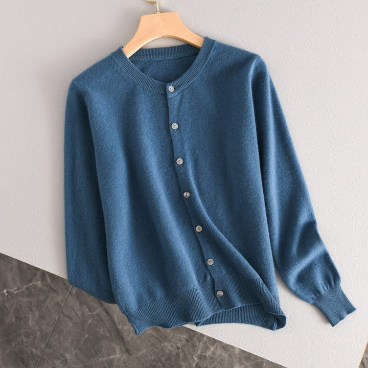 Cashmere Button-Down Cardigan for Women
