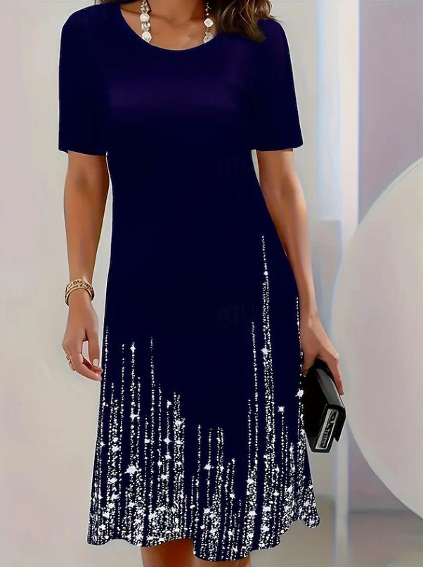 Sequin Midi Dress for Women