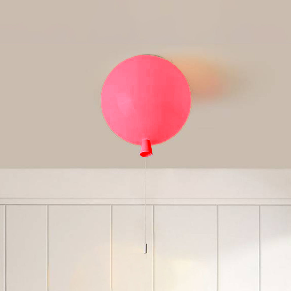 AuraLite - Compact, Modern LED Balloon Ceiling Lamp