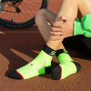 Sport Cycling Socks with Athletic Compression Arch Support and Breathable Mesh Knit