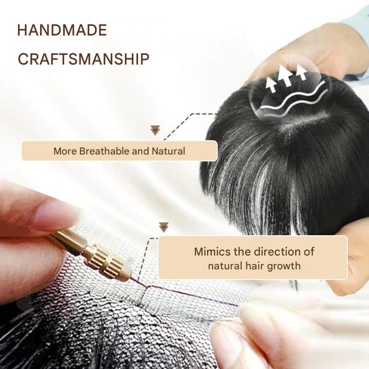 Clip-In Hair Extension with Fringe – Livia