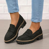 Orthopedic Comfort Loafers with Padded Platform Sole