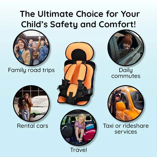 Portable Foldable Car Booster Seat for Children