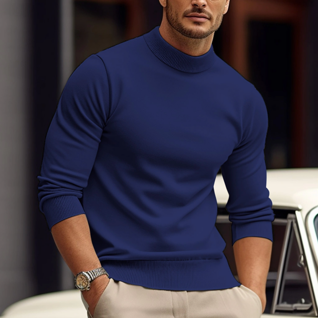 Smart Men's Sweater - Long Sleeve - Comfort and Style