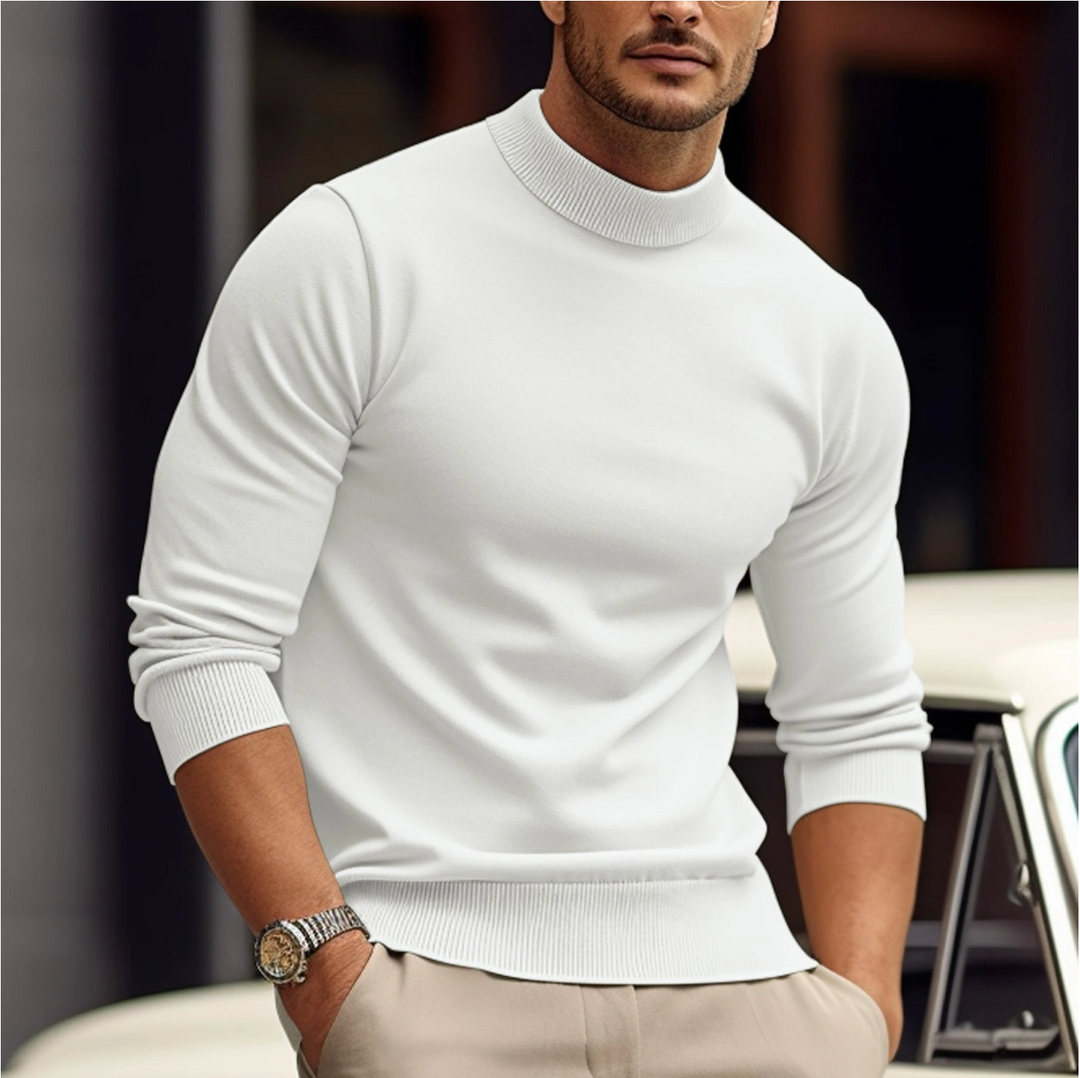 Smart Men's Sweater - Long Sleeve - Comfort and Style