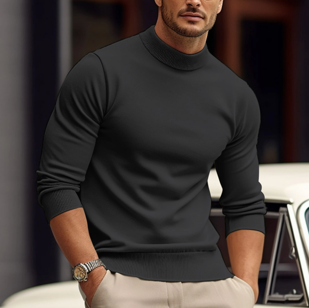 Smart Men's Sweater - Long Sleeve - Comfort and Style