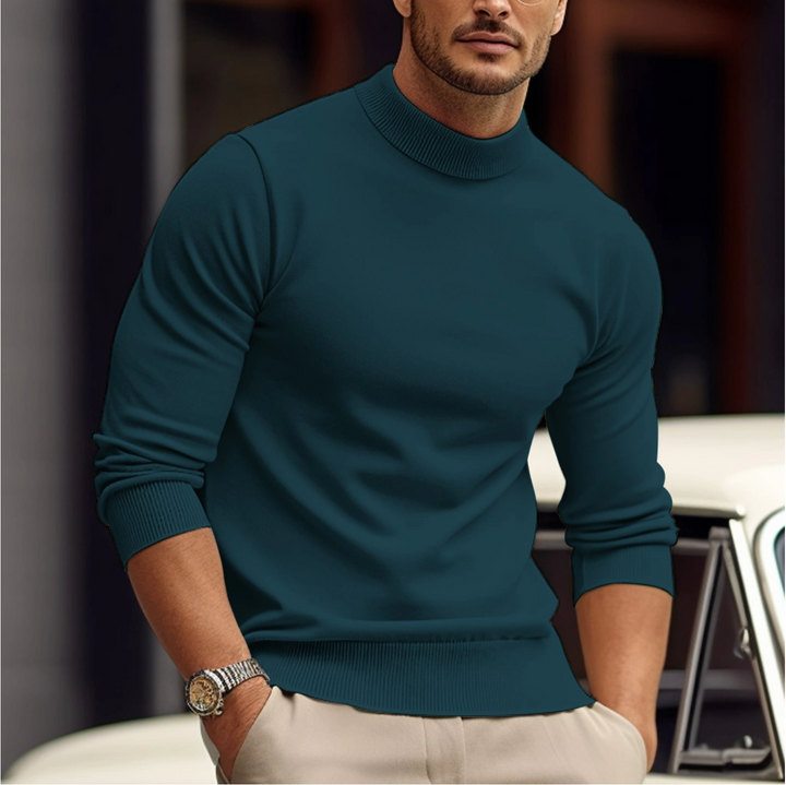 Smart Men's Sweater - Long Sleeve - Comfort and Style