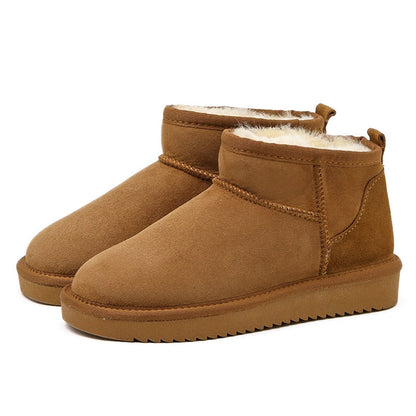 Elegant Winter Ankle Boots with Fur for Women