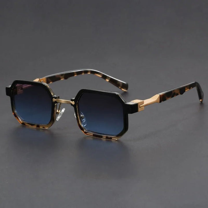 Evelyn | Sunglasses Octagon Matte Finish Acetate UV Protection