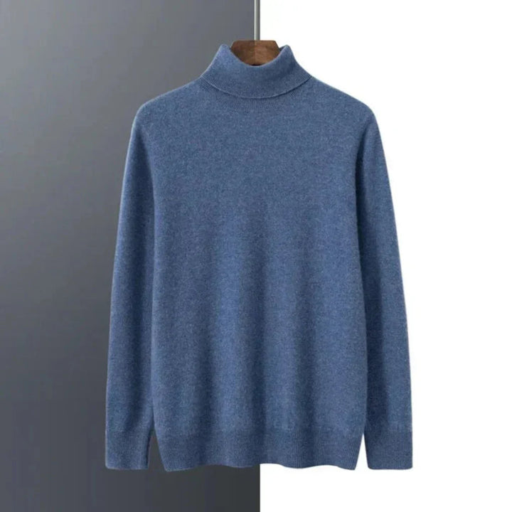 Men’s Knit Turtleneck Sweater – Refined Winter Layer
