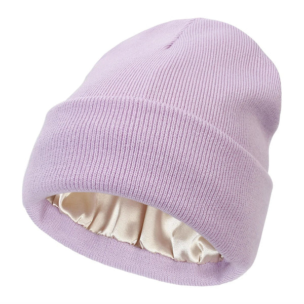 Silk-Lined Winter Hat - Noor