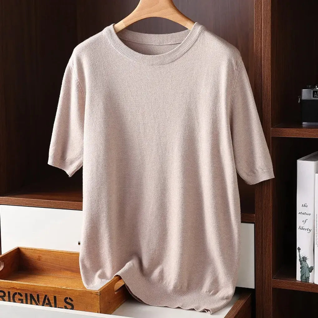 Men’s Round Neck T-Shirt – Elevated Basics for Everyday Wear