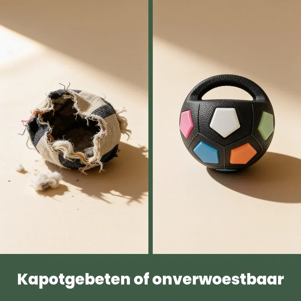 Indestructible dog ball for strong chewers