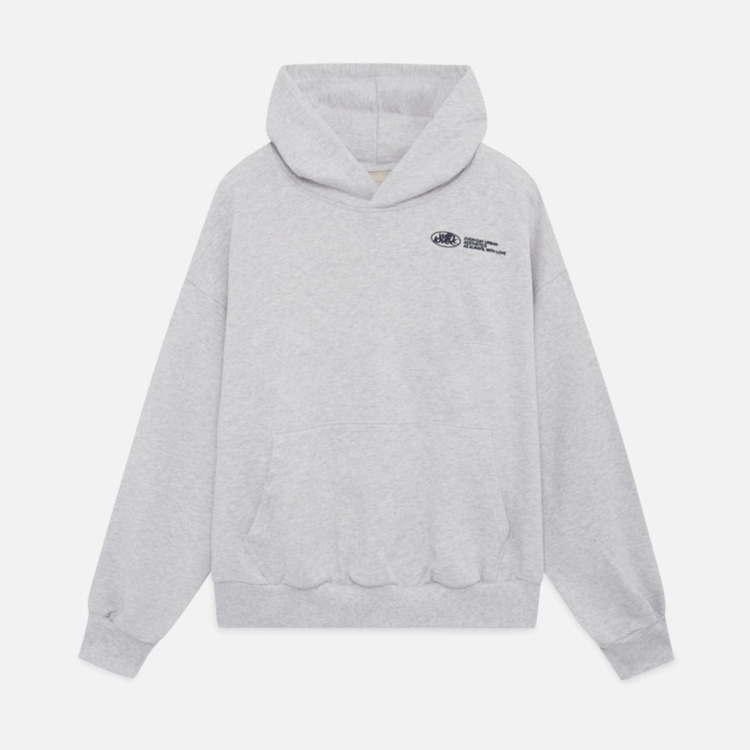 Elijah | Unisex Oversized Heavyweight Cotton-Blend Graphic Hoodie