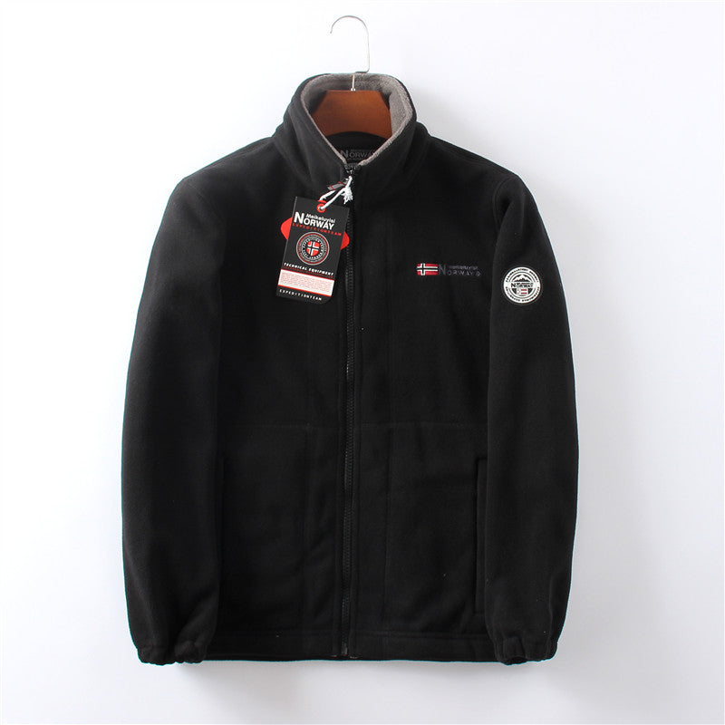 Ultra-Warm Unisex Fleece Jacket - Comfortable and Stylish