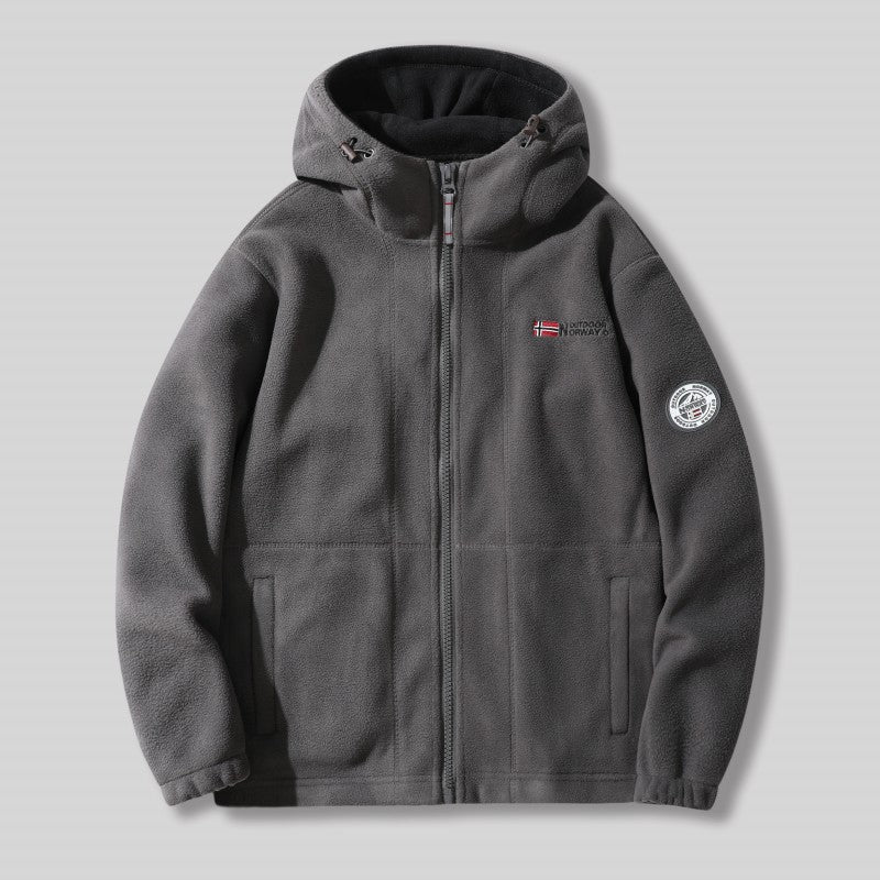Ultra-Warm Unisex Fleece Jacket - Comfortable and Stylish