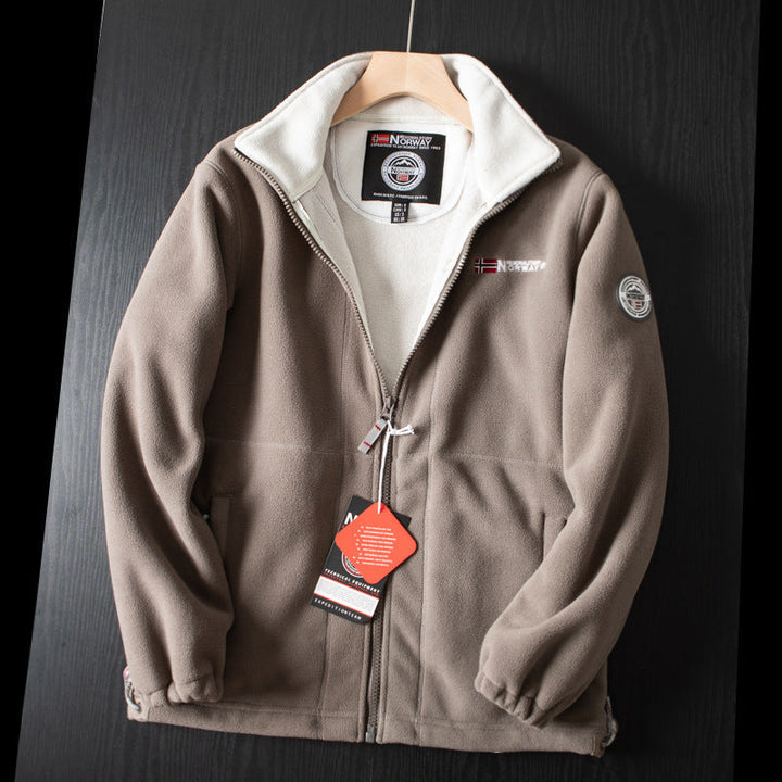 Ultra-Warm Unisex Fleece Jacket - Comfortable and Stylish