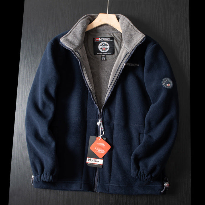 Ultra-Warm Unisex Fleece Jacket - Comfortable and Stylish