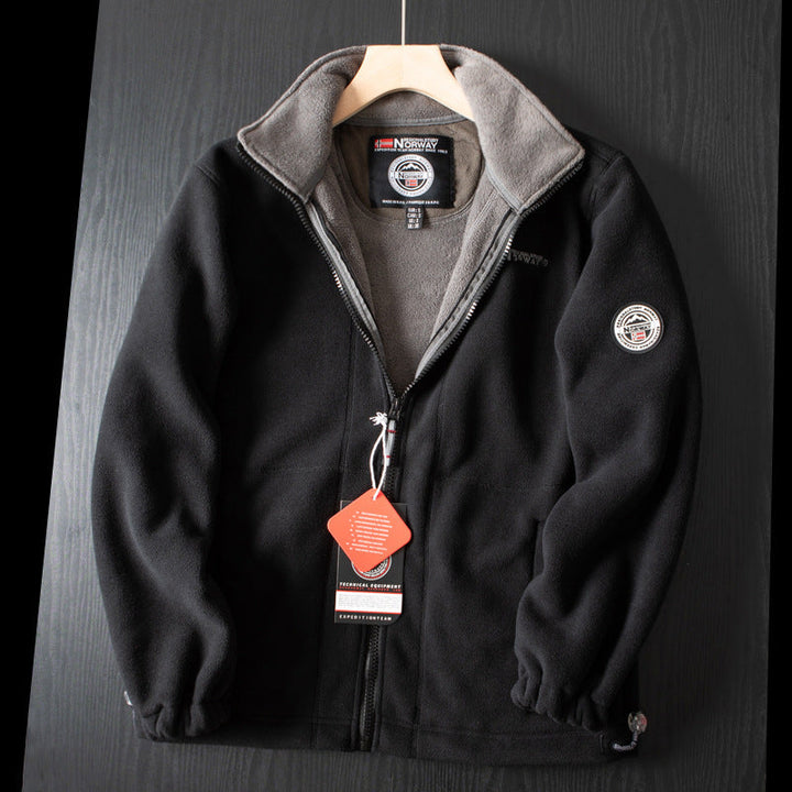 Ultra-Warm Unisex Fleece Jacket - Comfortable and Stylish