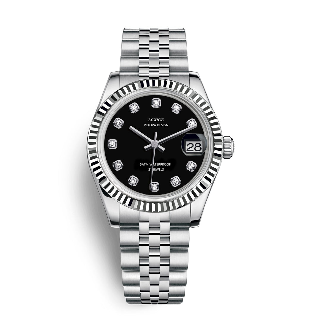 Classic Stainless Steel Watch No. 296 – Timeless Elegance & Modern Precision