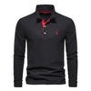 Long-Sleeved Polo Shirt for Men