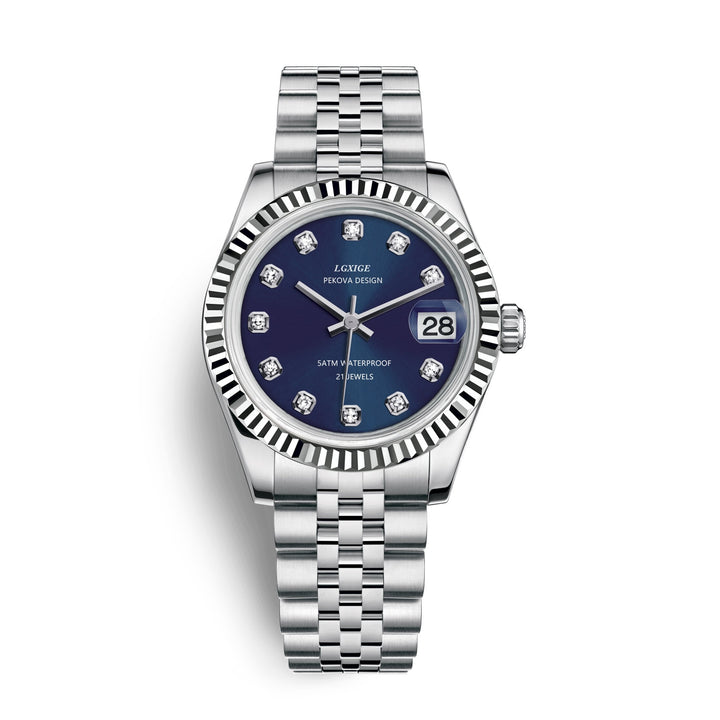 Classic Stainless Steel Watch No. 296 – Timeless Elegance & Modern Precision
