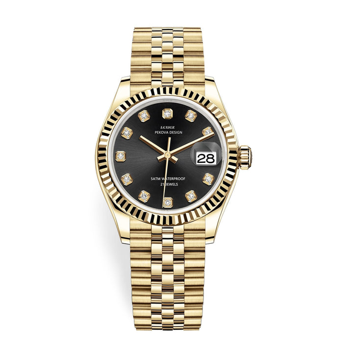 Classic Stainless Steel Watch No. 296 – Timeless Elegance & Modern Precision