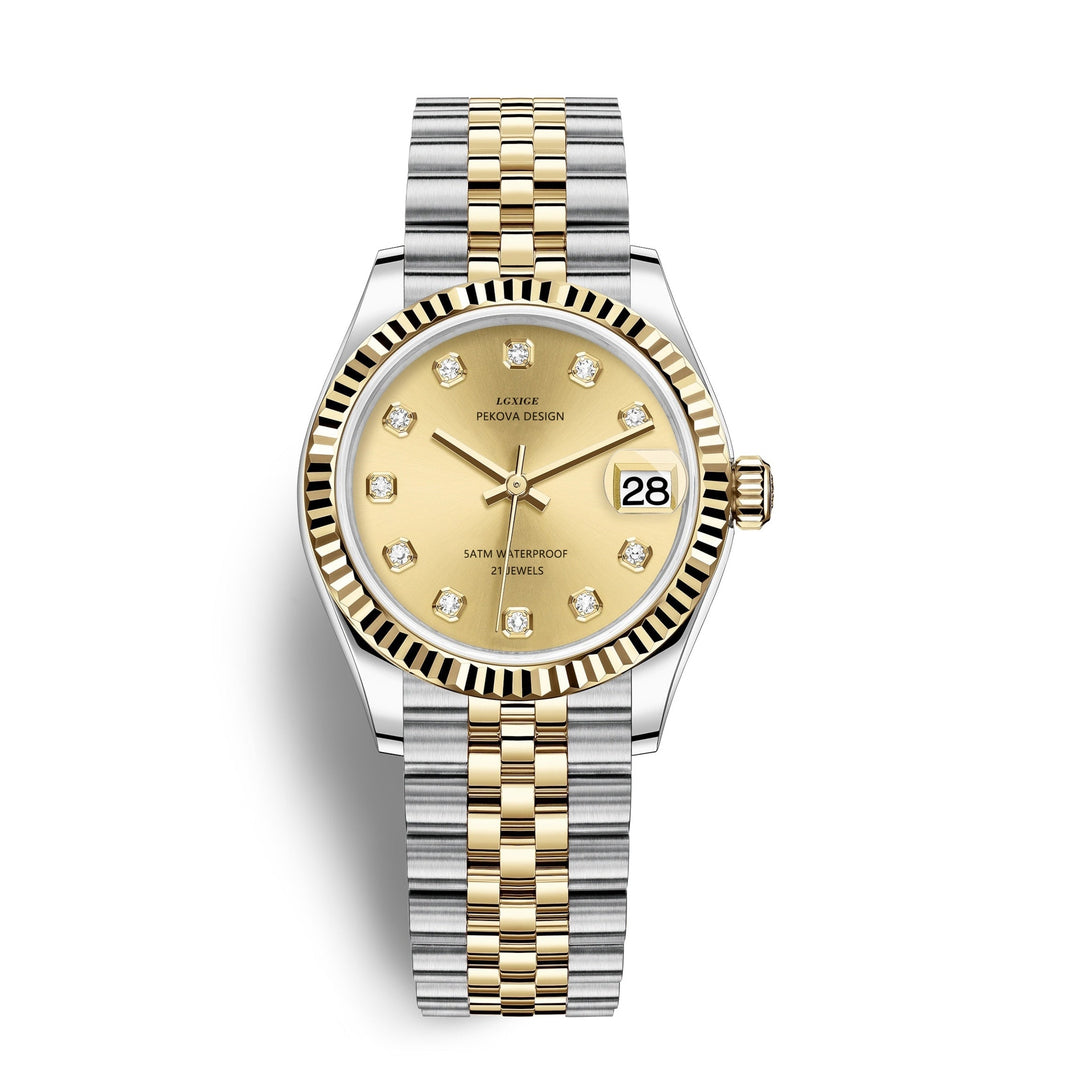 Classic Stainless Steel Watch No. 296 – Timeless Elegance & Modern Precision