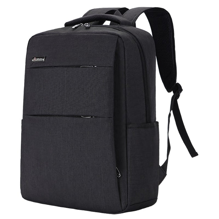 Water Resistant Laptop Backpack with USB Charging Port Slim Padded Design