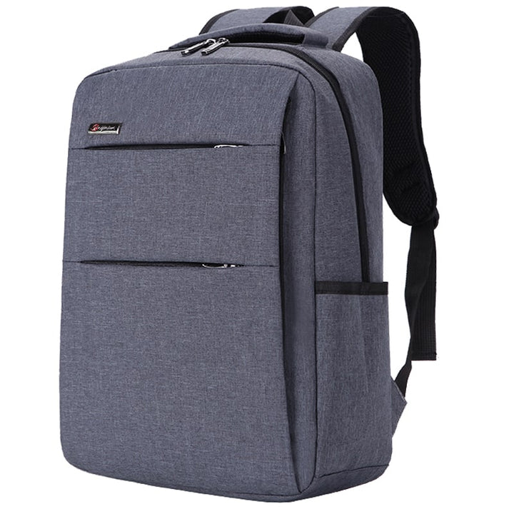Water Resistant Laptop Backpack with USB Charging Port Slim Padded Design