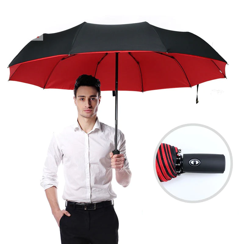 Storm-Proof Windproof Umbrella | Protection Against Rain and Wind