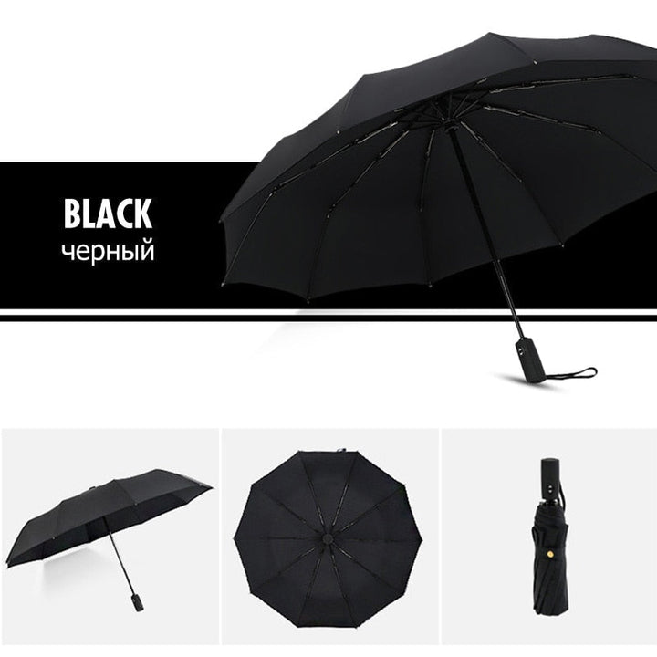 Storm-Proof Windproof Umbrella | Protection Against Rain and Wind