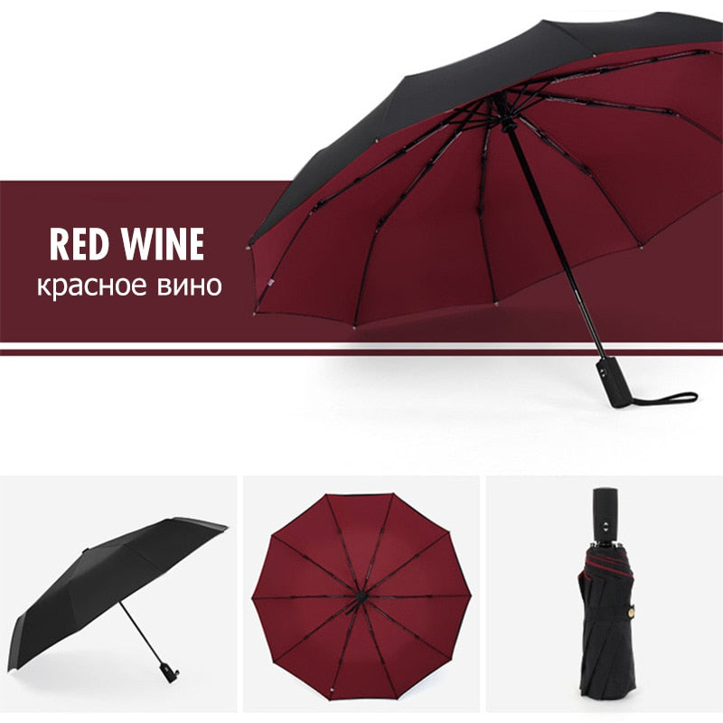 Storm-Proof Windproof Umbrella | Protection Against Rain and Wind