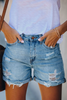 Paige | Women’s Distressed Denim Casual Summer Shorts