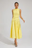 Caroline | Women's Sleeveless Lace Midi Wedding Guest Dress