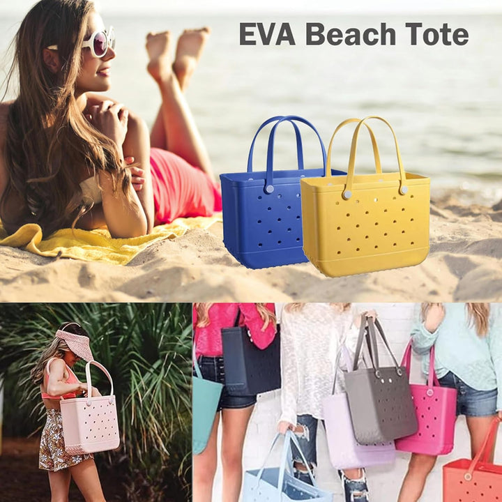 Women's Washable EVA Beach Bag – Size L