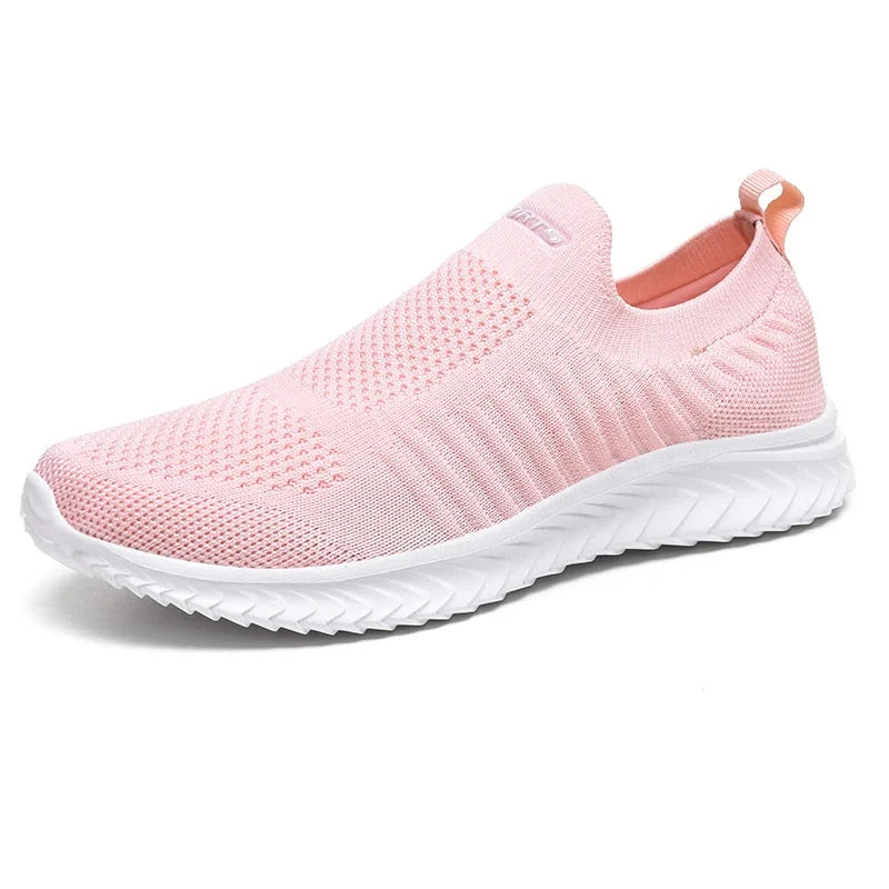 Knit Slip-On Sneakers with Arch Support