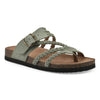 Olivia | Women's Braided Strap Buckle Sandals Cork Sole
