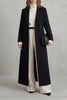 Custom-Fit Long Wool Coat
